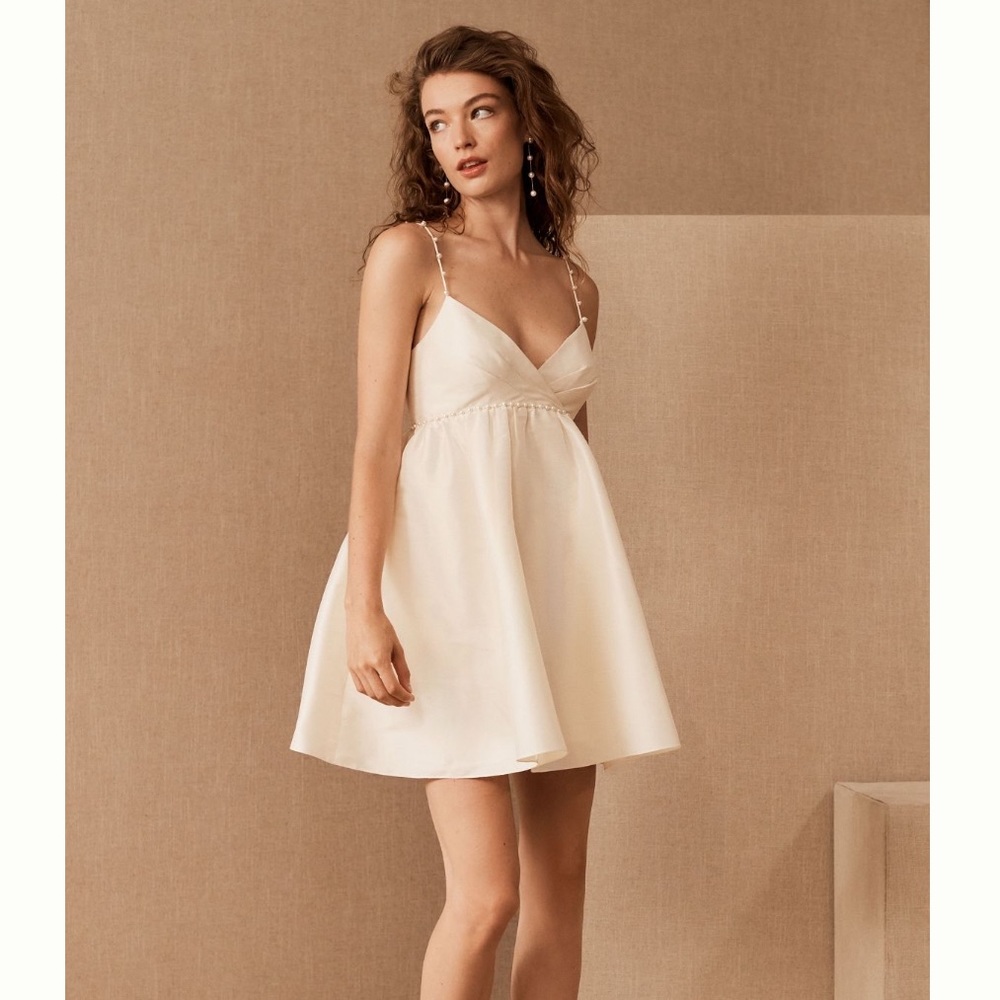 Sachin and Babi mini white dress